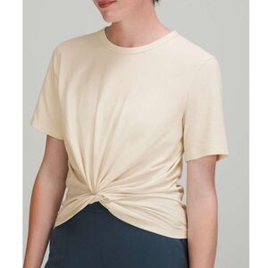 Lululemon Crescent Tee in White Opal